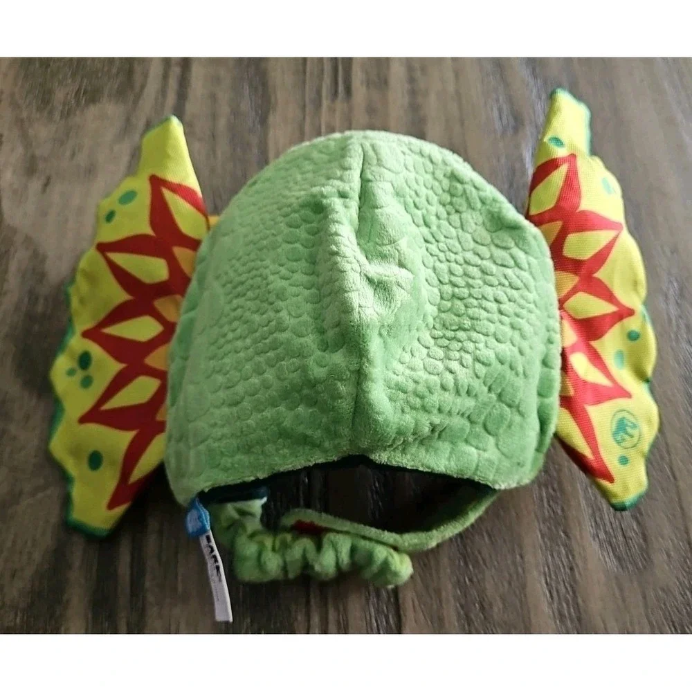 Jurassic Park World BarkBox Dilophosaurus Spittin' Image Dino Collar Toy XS/S